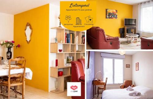 Les 3 Cites Apartment | L'Intemporel - Appartement T3 avec jardinet