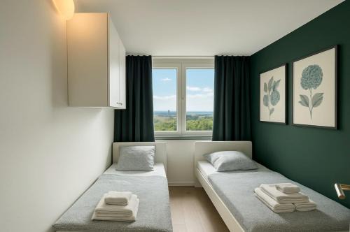 Innenstadt-Ost Apartment | L21-Apartment Dortmund, 2 Zimmer, 4 Betten, Standardisierte Ausstattung, ideal für Reisende, Pendler, Familien