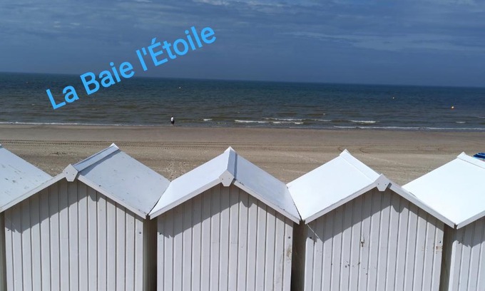 Fort-Mahon-Plage Apartment | La Baie L’Etoile, Apt 4 pers, bord de mer, parking privé, Fort Mahon Plage