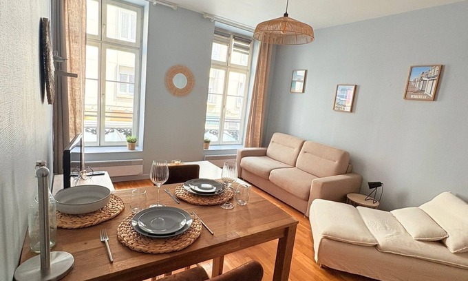 Boulogne-sur-Mer Apartment | La Cabine 17 - Studio de Standing en Centre-Ville