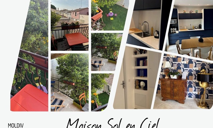 Aigues-Mortes Bed & Breakfast | La CAMARGUAISE Room Breakfast included. SOL en CIEL house.