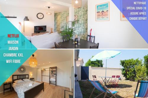 Merignac House | La CAPEYRONNAISE - MAISON COSY - JARDIN