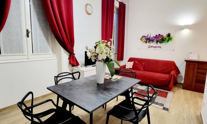 San Vincenzo Apartment | La Câza a Zêna - D - Elegant apartment in the heart of Genoa