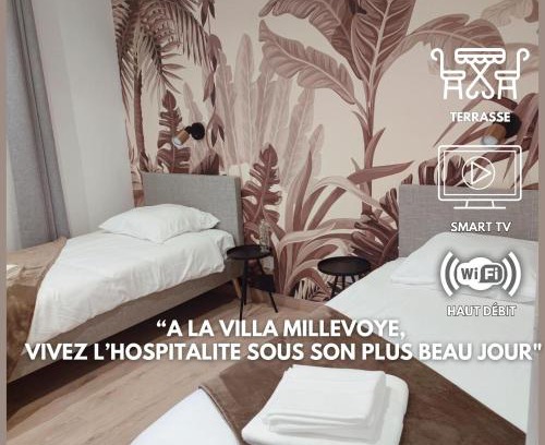 Abbeville Apartment | La chute des feuilles - 2 Lits simples - T2 Hyper centre