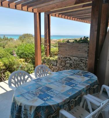 La Pelosa Apartment | La Finestra su Stintino 5 Appartamento con veranda vista mare e piscina