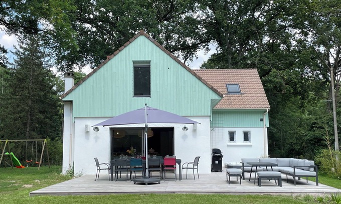 Germigny-des-Pres Villa | La Germignonne - Quiet villa - SPA - garden - all comforts