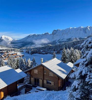 Le Devoluy Ski Chalet | La joue du loup Bord des pistes - Chalet en bois de charme pour 10 personnes