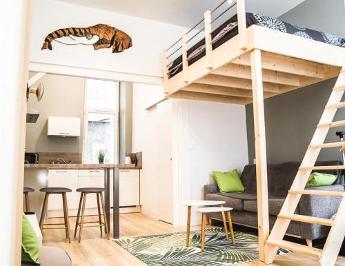Decre-Cathedrale Apartment | La jungle Nantaise