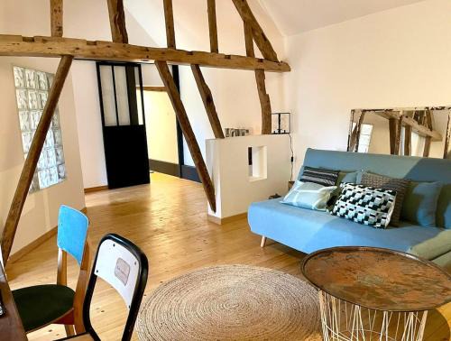 Estreelles Apartment | La Maison Plutôt Gris-Bleu