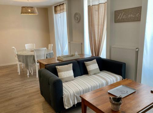 Montargis Apartment | La maison Virginie appartements climatisés de 1 à 5 pers cosy central parking gratuit linge fibre proximité port lac canal piscine