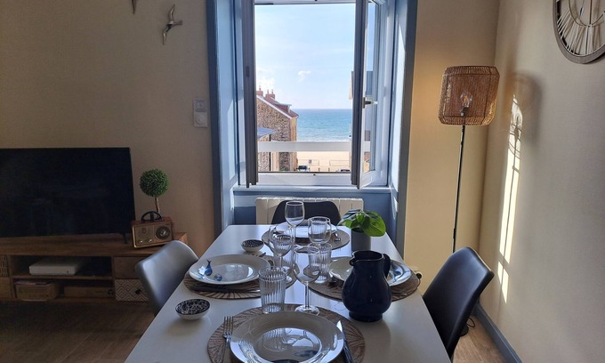 Pleneuf-Val-Andre Apartment | La Manival - Appartement à 50 m de la plage