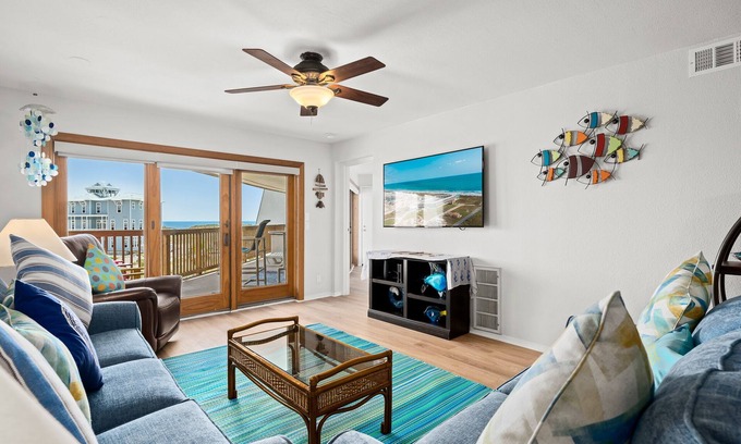 Port Aransas Condo | La Mirage Condo 208 Beachfront Condominium Resort with Private Beach Boardwalk Access