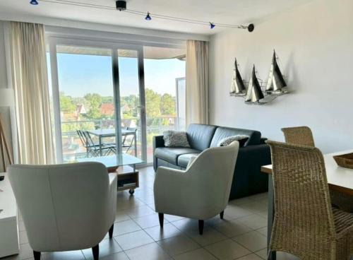 Nieuwpoort-Bad Apartment | La Mouette C2 150m de la plage, terrasse ensoleillée, parking privé gratuit
