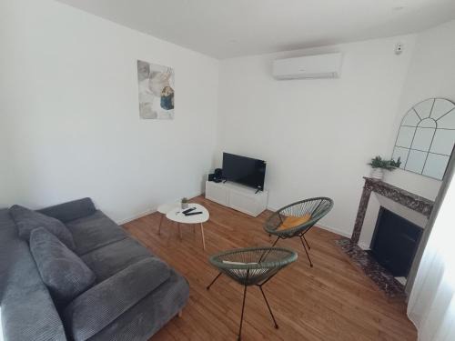 Romilly-sur-Seine Villa | La Parenthèse Verte - Garden - Air conditioning - Near center