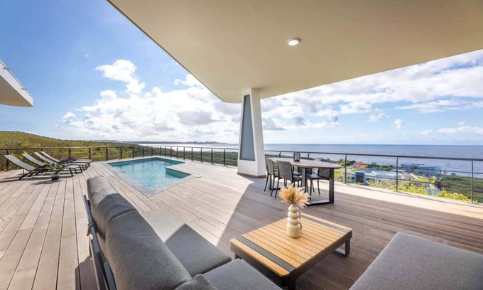 St. Marie Villa | "La Perla" Chic, Panoramic Designer Villa