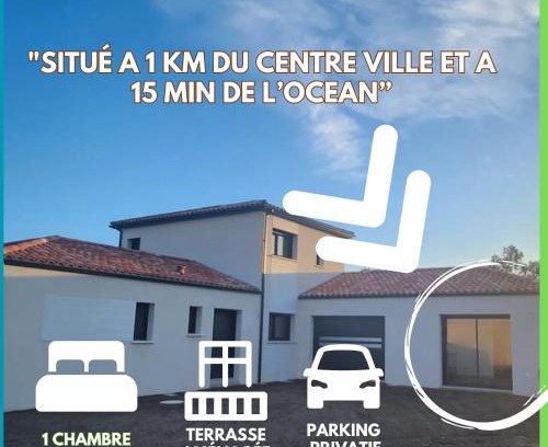 Soullans House | La Petite Maison de Caïpi - T1bis proche centre ville