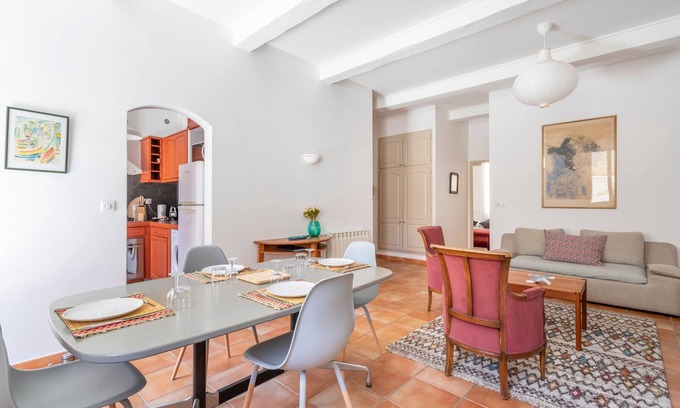 Notre-Dame du Mont Apartment | La Piazzetta - Bel appartement avec terrasse au calme
