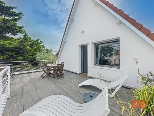 Ambleteuse Apartment | La Terrasse : 1er étage villa proche plage