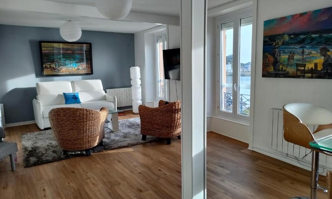Portrieux Apartment | La Timonerie- Vue mer/Plage/Port