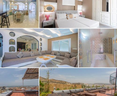 Tamraght Apartment | La Vague - Rooftop with Sea View - Cinéma
