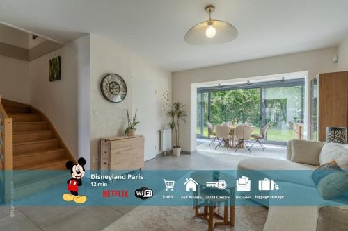 Bussy-Saint-Georges Villa | La Villa Tahaa, 6/8 pers, 10 Disneyland Paris