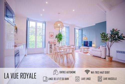 Centre Ville Apartment | La Vue Royale - Face au château - WiFi - 4 personnes