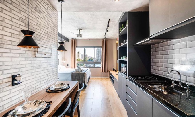Tatuape Apartment | LA6 Studio Charmoso com Acesso Fácil ao Metrô