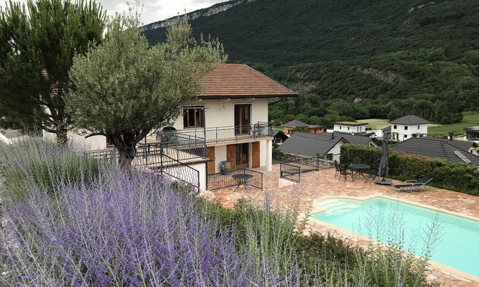 Brison-Saint-Innocent House | Lac du Bourget: quiet house with psicine