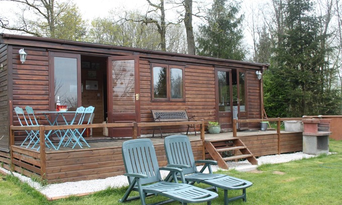 Massignac Ski Chalet | Lac Lucie chalet and private lake, hot tub, private pool, woodland and wildlife