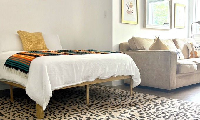 Hyde Park Apartment | "Lady Liberty Inspired Studio 3" Coolest Walkable Montrose Area!