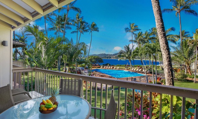 Wailua Condo | Lae Nani #124, Ocean Front, wonderful view, tastefully remodeled