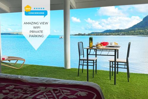 Nunue Apartment | Lagoon house between sea and mountain, near Vaitape and Matira