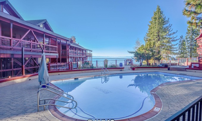 Tahoe Vista Condo | Lake/Beach Front Resort - Pool, Hot Tub, BBQ #23