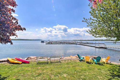 St. Albans House | Lake Champlain Home with Decks, Kayaks and Fire Pit!
