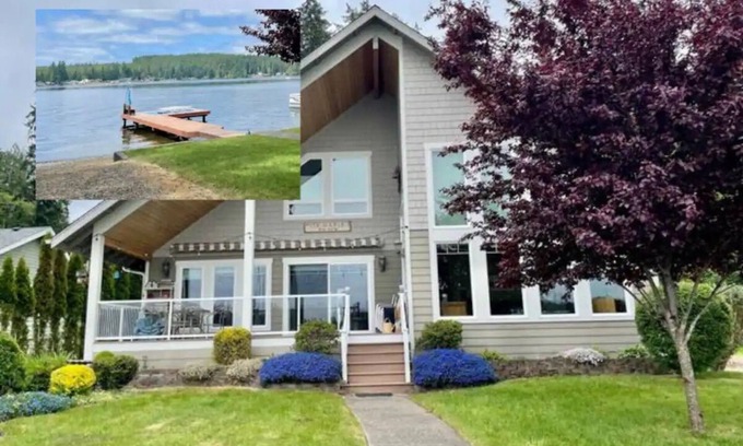 Grapeview House | Lake Front Home on Mason Lake W/Private Dock