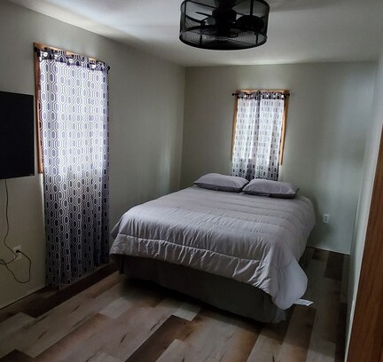 Shawano House | Lake front house for rent with dock and boat.