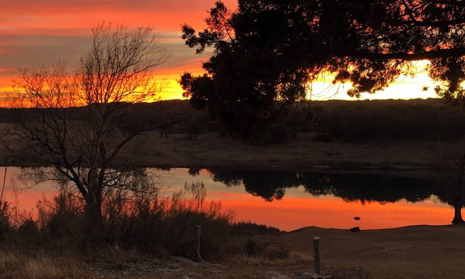 Canyon Lake House | Lake front living with eagles nest, pond, creek and on cove of Canyon Lake