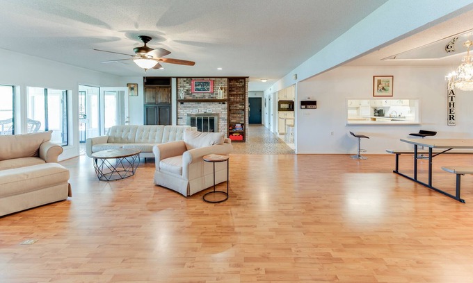 Northport House | Lake front property with a jaw dropping view in every room.