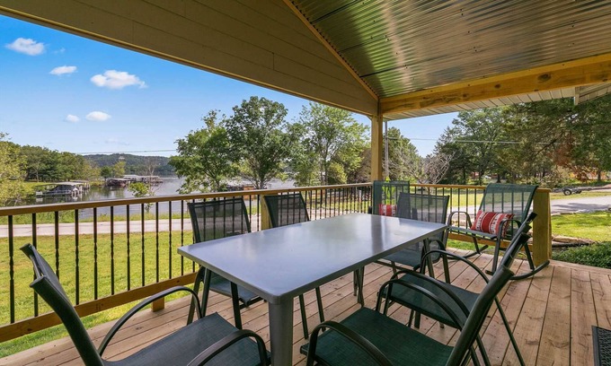 Jenkins Cabin | Lake Life Cabin - FREE SLIP! Bring Your Boat, Enjoy The Swim Dock, Kayaks, Pool, and Views! | 1