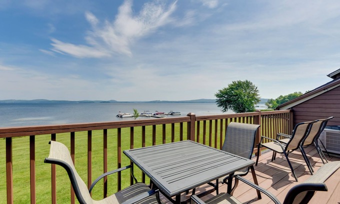 Newport Center Condo | Lake Memphremagog Access: Newport Condo w/Balcony