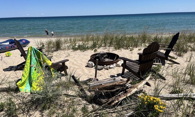 Beaver Island House | Lake Michigan/Beaver Island with incredible private beach