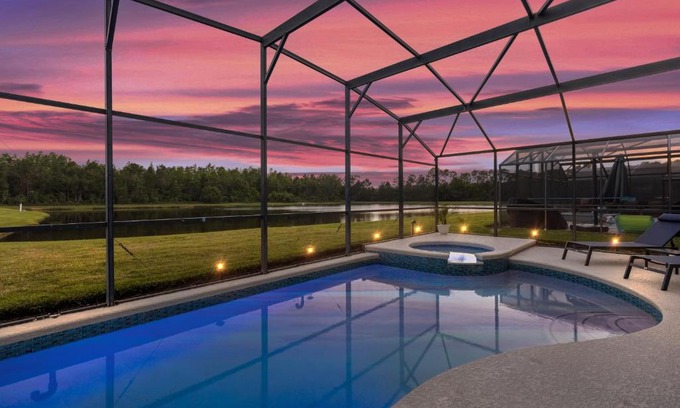 Kissimmee Villa | Lake View Vacation Home with Pool and Game Room Near Disney Parks