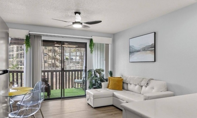 Lake Ozark Apartment | Lakefront Relaxing stay with boat ramp, slip, indoor, outdoor pool and hot tub