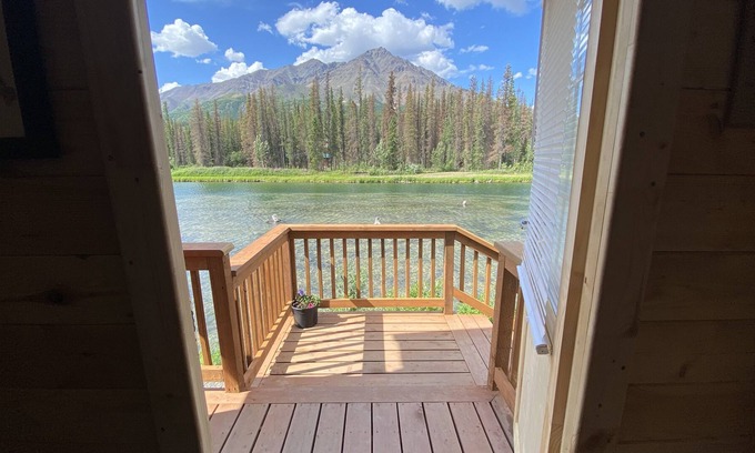 Cantwell Cabin | Lakefront Cabin with Loft on Private Fishing, Near Denali National Park
