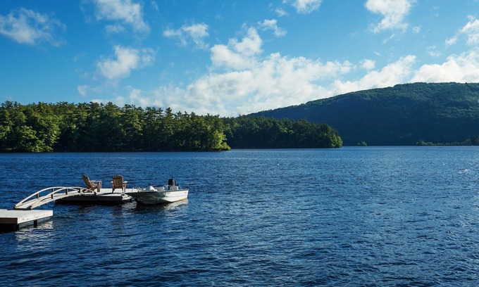 Camden Cottage | Lakefront cottage, deep water, now booking Summer 2025