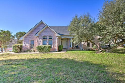 Granbury House | Lakefront Getaway with Boat Dock, Canoe, Grill!