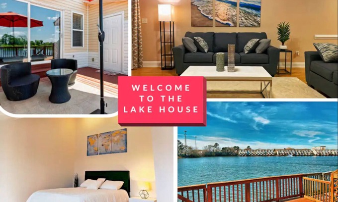 North Charleston House | LAKEFRONT HOME NEAR DOWNTOWN CHARLESTON|4 BEDROOMS