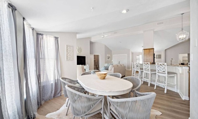 West Livingston House | Lakefront home with Pool, Game Room and Dock