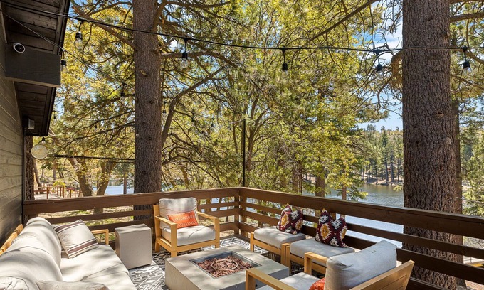 Green Valley Lake House | Lakefront Lodge | Firepit and Lake Views!