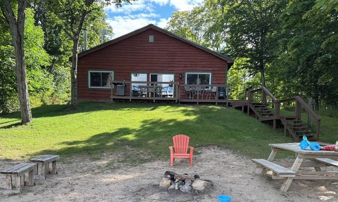 Germfask Cabin | Lakefront lodge - Sleeps 18+ guests!
